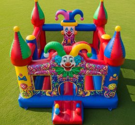 T5-2588 Clown Theme Inflatable Castles