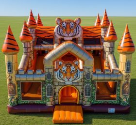 T5-2756 Tiger Theme Inflatable Castles