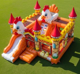 T5-2848 Chicken Theme Inflatable Castles