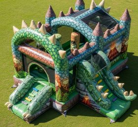 T5-2886 Dinosaur Theme Inflatable Castle...