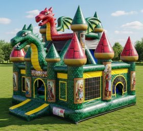 T5-2898 Dragon Theme Inflatable Castles