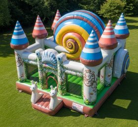 T5-3072 Snail Theme Inflatable Castles