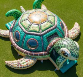 T5-3106 Turtle Theme Inflatable Castles