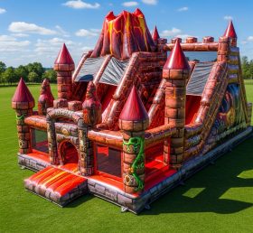 T5-3116 Volcano Theme Inflatable Castles