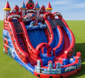 T8-9310 Miraculous Ladybug Theme Inflata...