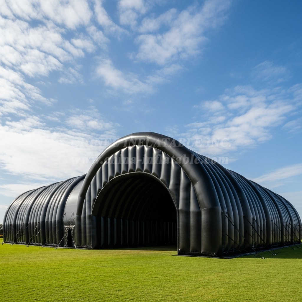 Tent1-6071 Black Arch Inflatable Tent