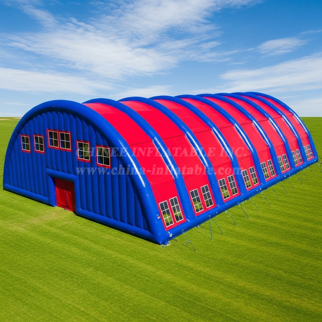Tent1-6074 Blue & Red Inflatable Tent