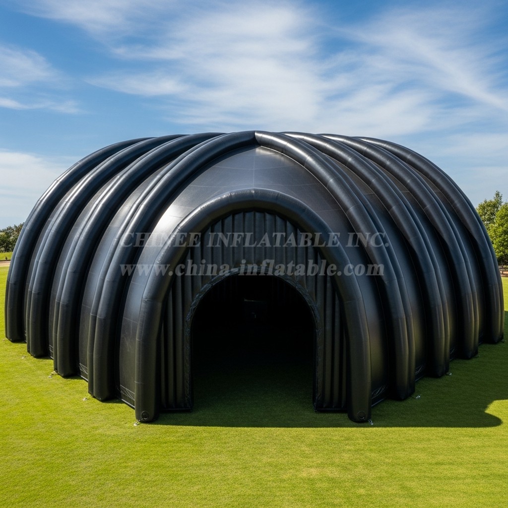 Tent1-6102 Black Dome Inflatable Tent