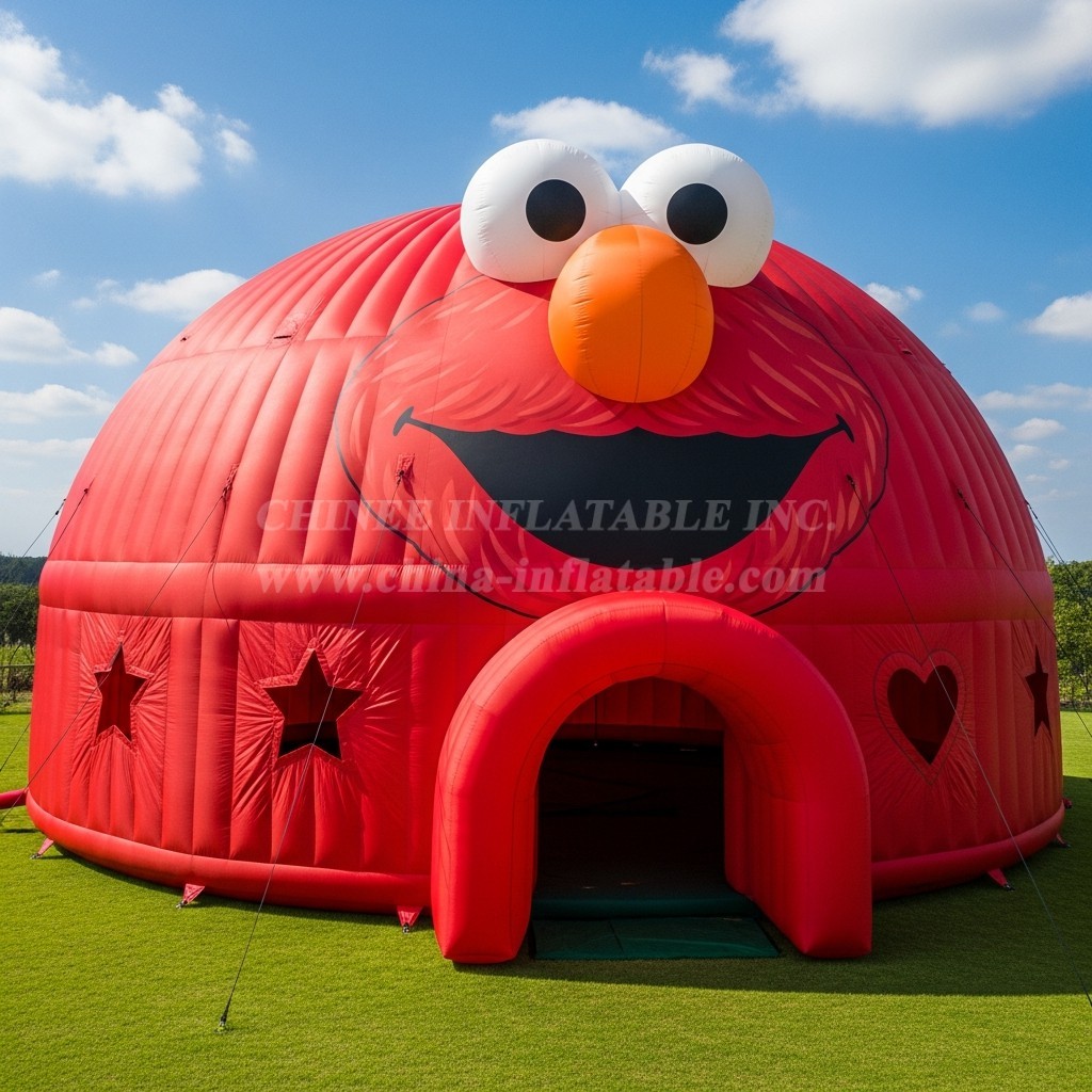 Tent1-6138 Elmo Theme Inflatable Tent