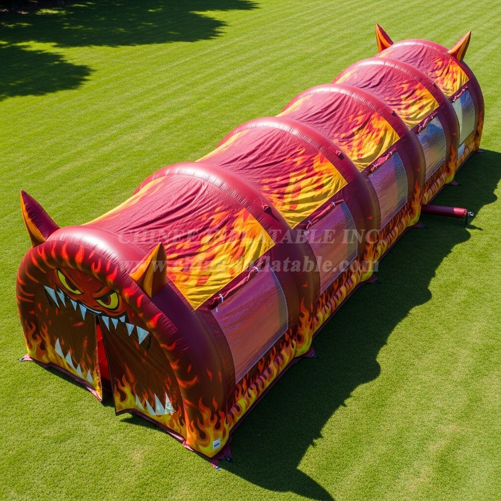 Tent1-6141 Blaze Monster Theme Inflatable Tent