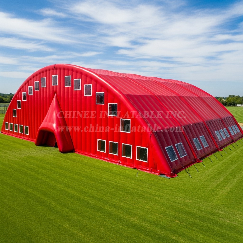 Tent1-6199 Giant Red Inflatable Tent