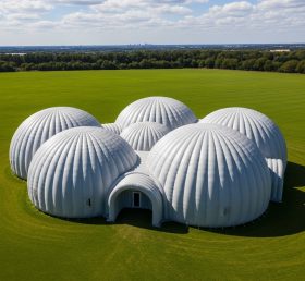 Tent1-6226 Grey Dome Cluster Inflatable ...