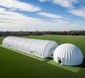 Tent1-6282 White Inflatable Dome Tent