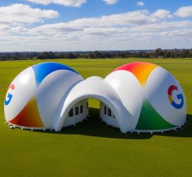 Tent1-6309 Google Colors Inflatable Dome