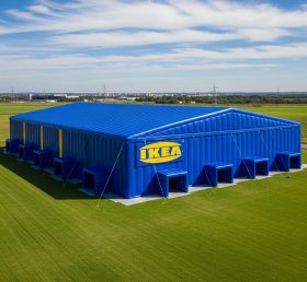 Tent1-6435 IKEA Blue Yellow Inflatable T...