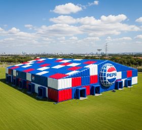 Tent1-6468 Pepsi Blue Red Inflatable Ten...