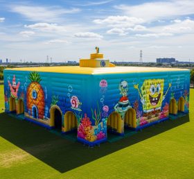 Tent1-6533 SpongeBob Theme Inflatable Te...