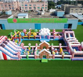 CR2-469 Candy Theme Inflatable Challengi...