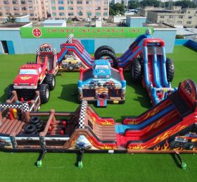CR2-476 Monster Trucks Theme Inflatable ...