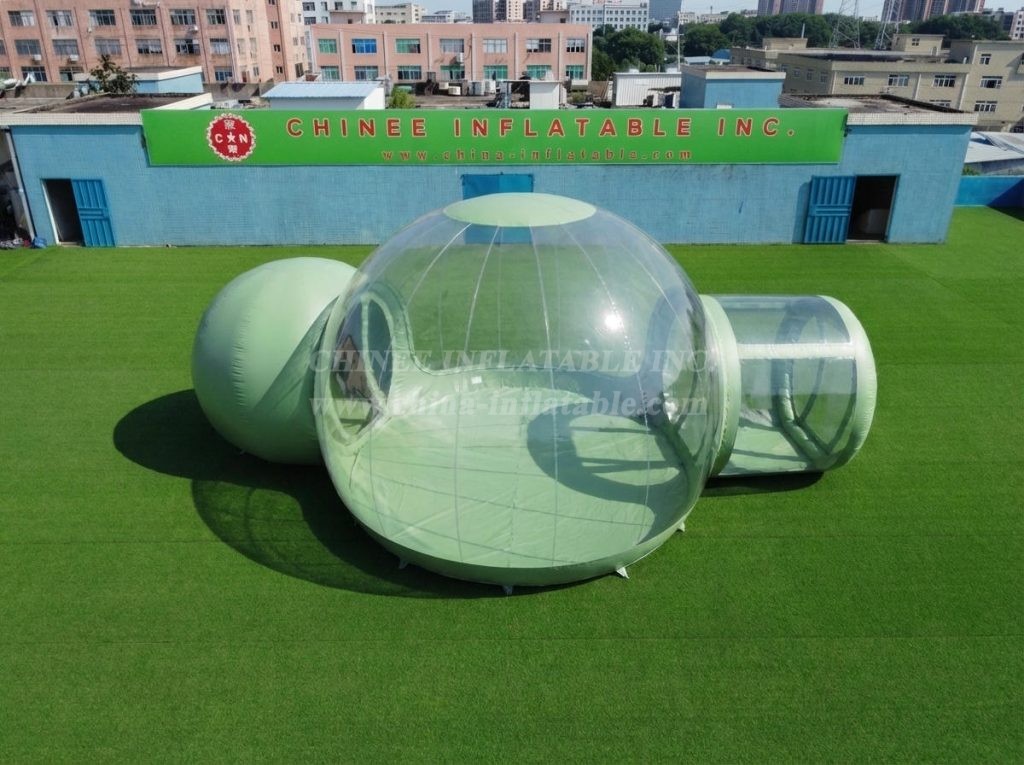 Tent1-5043G Light Green Inflatable Bubble Tent