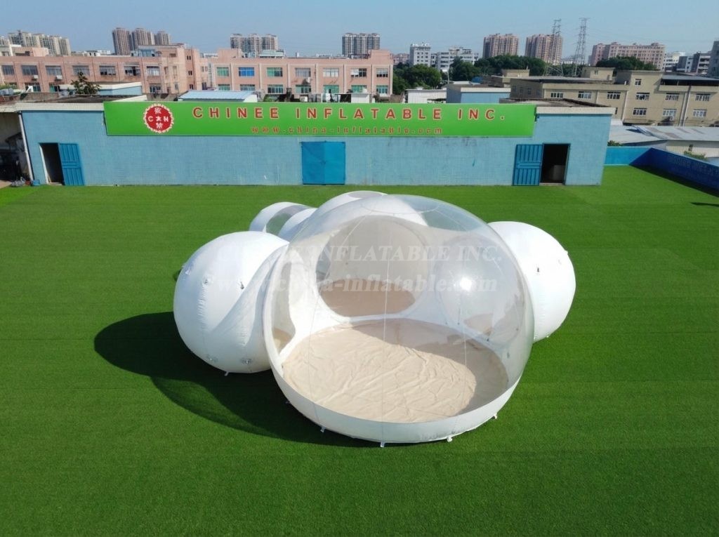 Tent1-5047 White Inflatable Bubble Tent