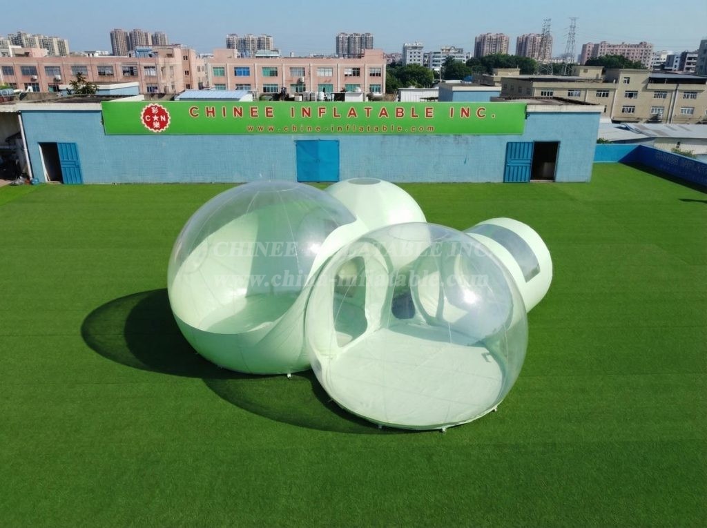 Tent1-5042G Light Green Inflatable Bubble Tent