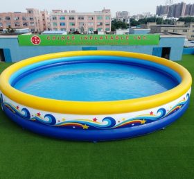 Pool4-163 Round Inflatable Pool