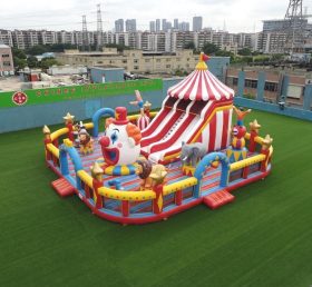 T6-6823 Circus Theme Inflatable Playgrou...