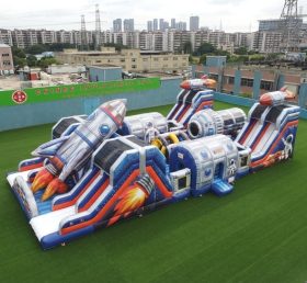 T6-6866 Rocket Theme Inflatable Playgrou...