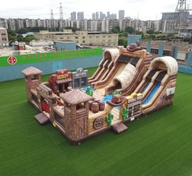 T6-6876 Wild West Theme Inflatable Playg...